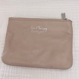 Nude Retail Therapy #nordygirl makeup bag Rebecca Minkoff